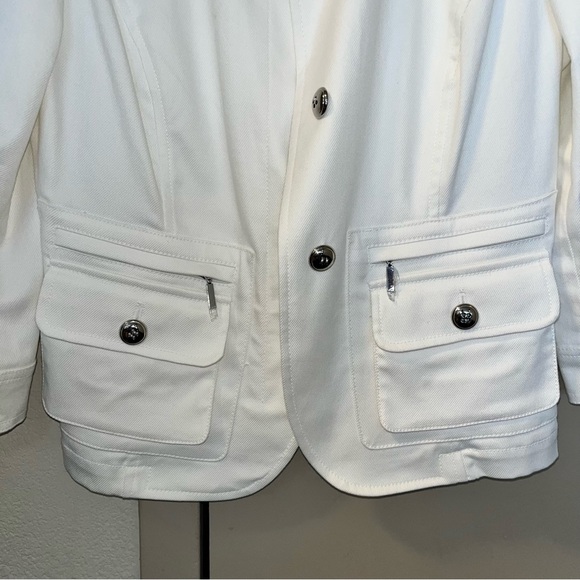 White Carlisle Jacket Blazer - Picture 4 of 5